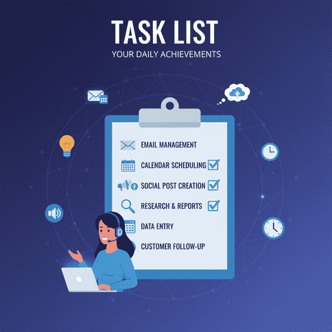 Virtual Assistant Task List: Complete Guide to Delegating Tasks and Maximizing VA Productivity